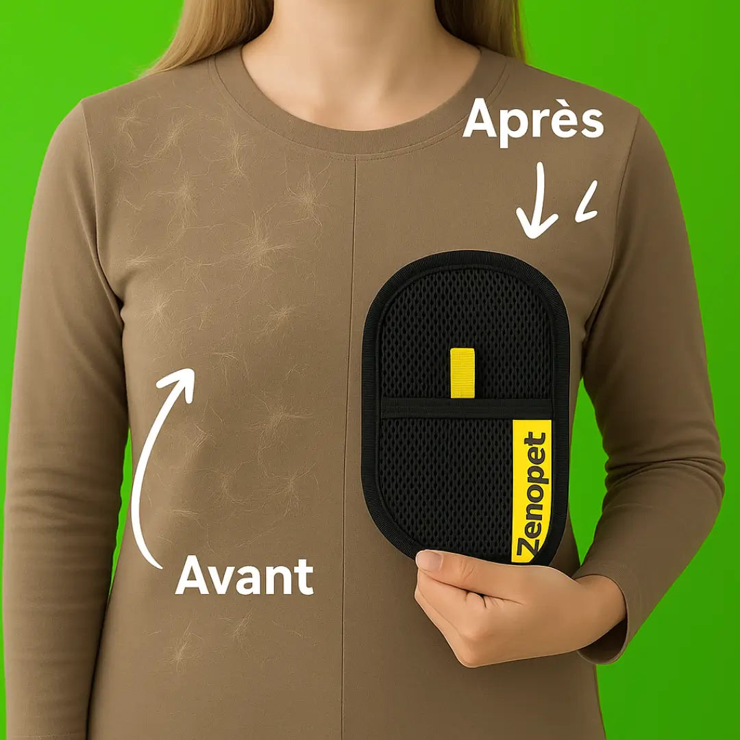 Gant Attrape'Poils | Réutilisable & Écologique
