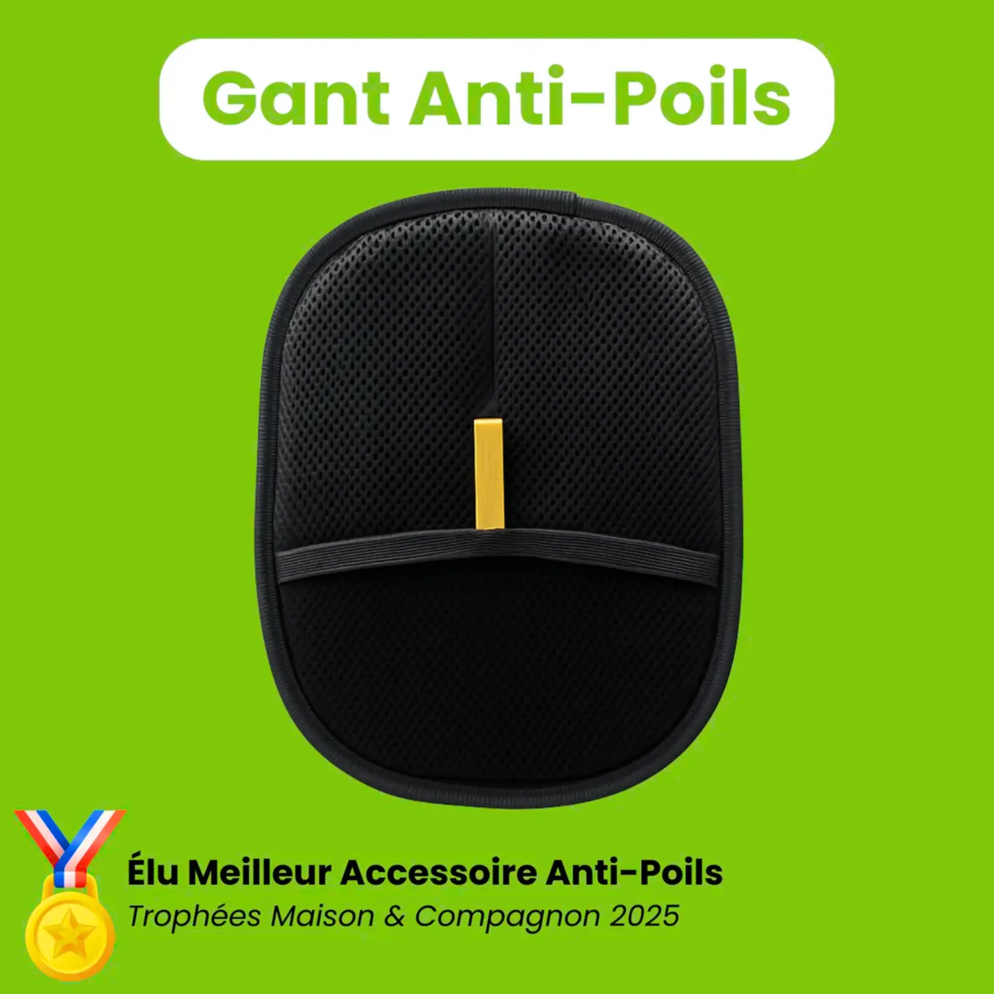 Gant Attrape'Poils | Réutilisable & Écologique