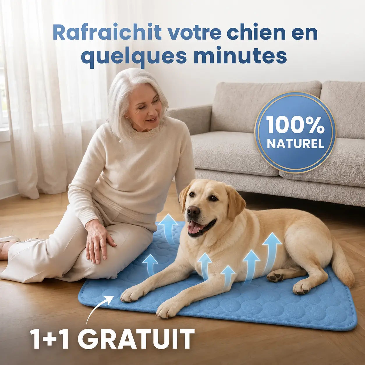 Tapis rafraîchissant Arctic™— 2 pour 1