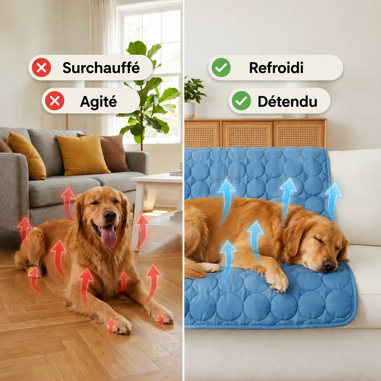 Tapis rafraîchissant Arctic™— 2 pour 1