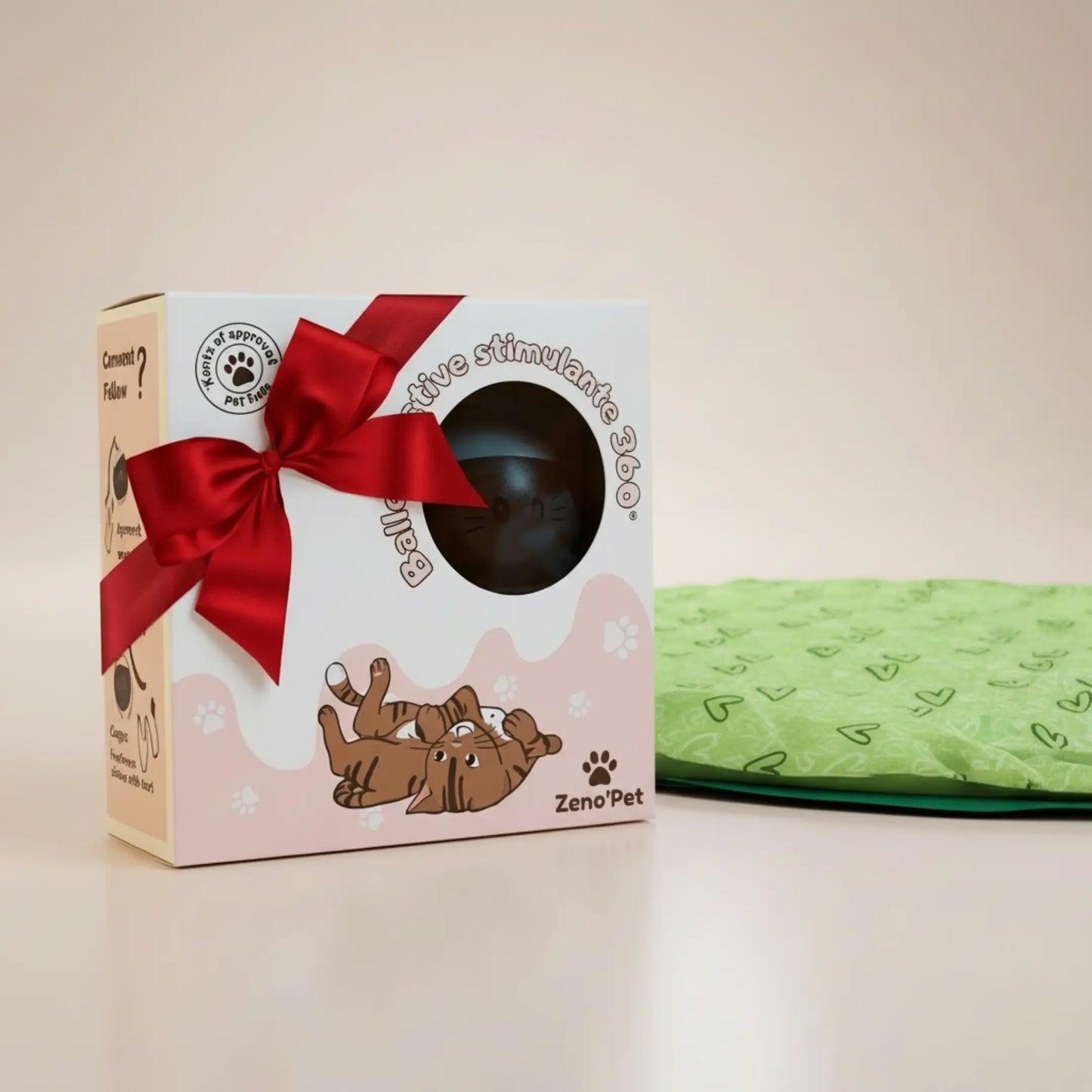 Jouet de chasse thérapeutique pour chats d’intérieur