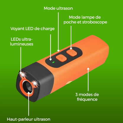 Stop’Aboi™ Pro – Solution douce à ultrasons pour une maison paisible
