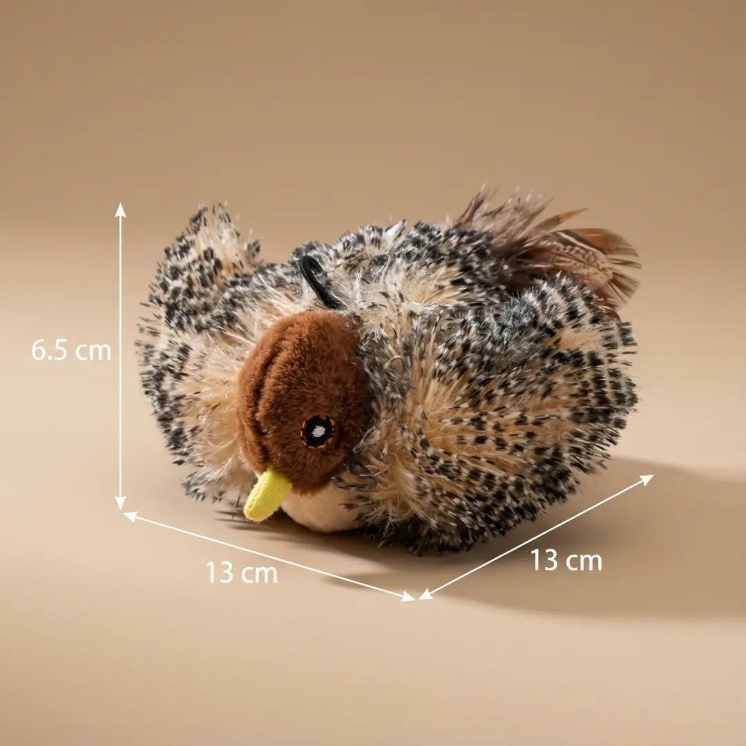 Zenopet® Oiseau Interactif Réaliste pour Chat