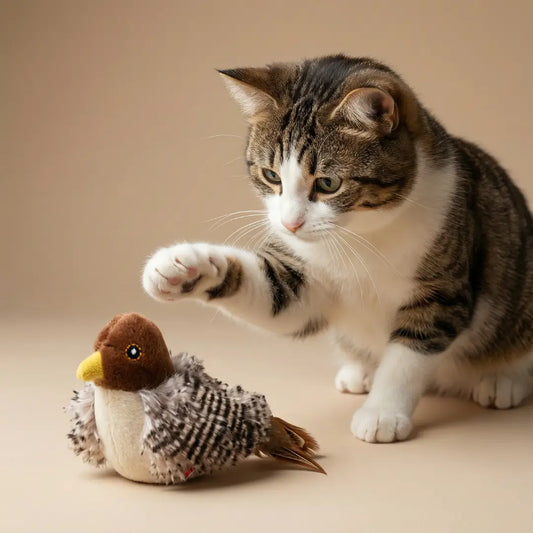 Zenopet® Realistic Interactive Bird for Cat
