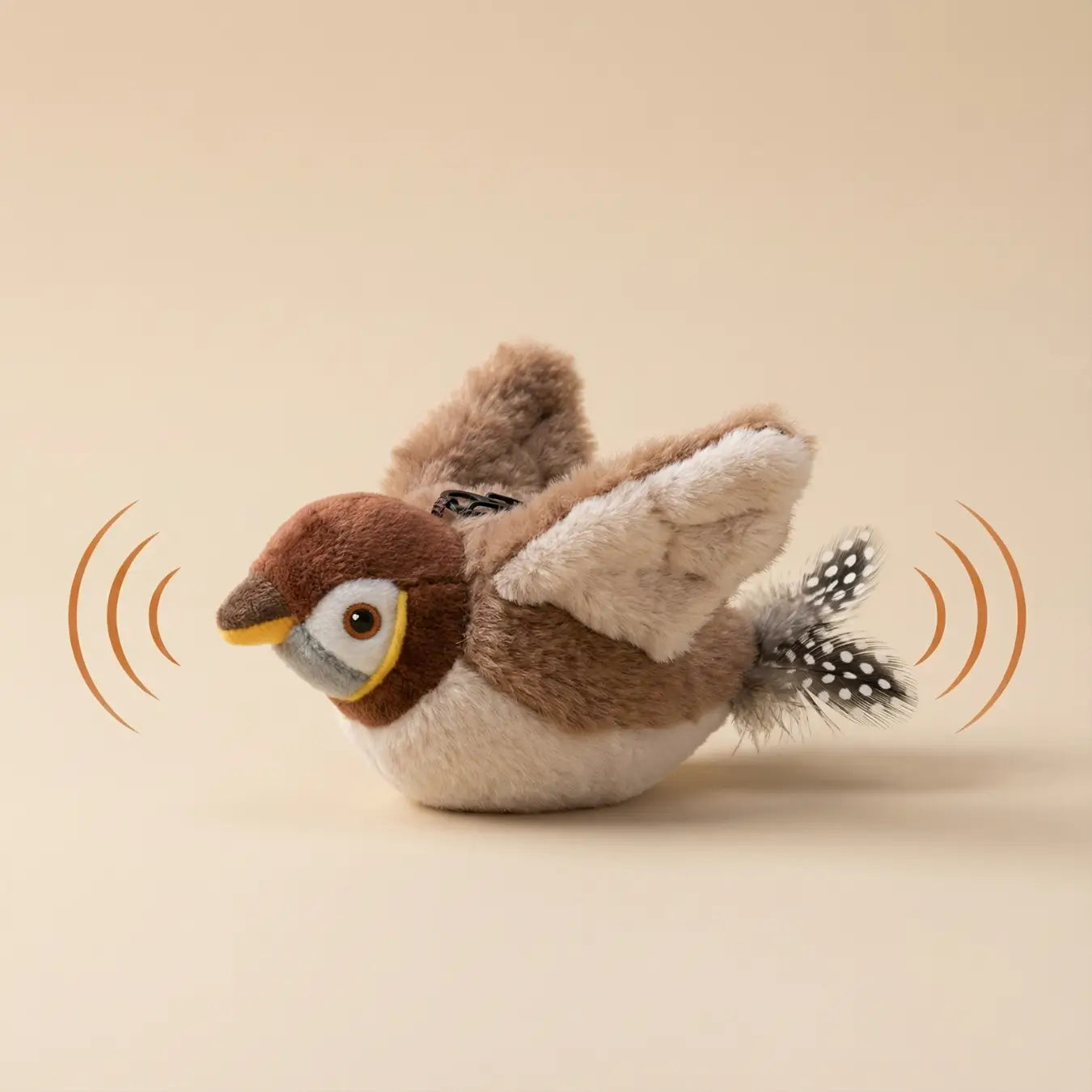 Zenopet® Oiseau Interactif Réaliste pour Chat