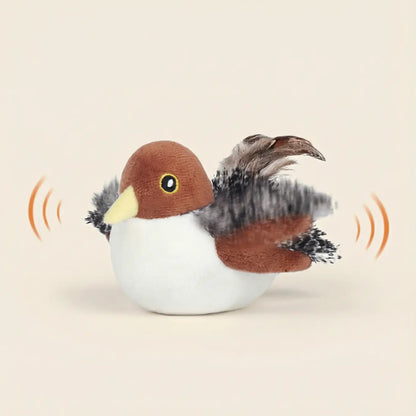 Zenopet® Oiseau Interactif Réaliste pour Chat